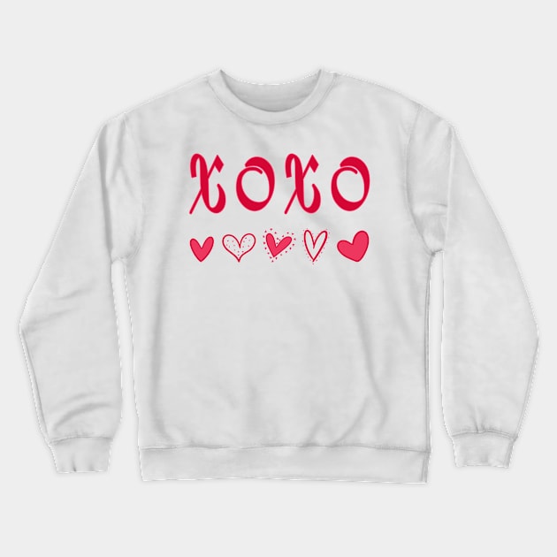 XOXO Crewneck Sweatshirt by Feisty Designs 